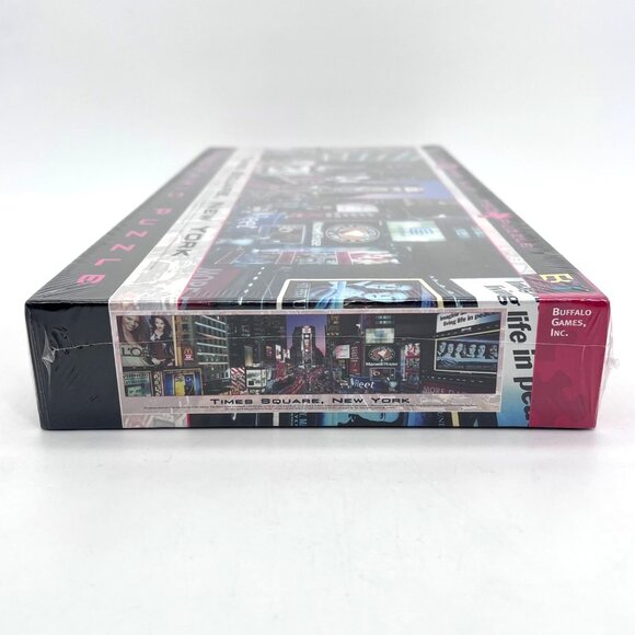 Times Square New York Panoramic Puzzle 750 Pieces Over 3 Feet Wide Vintage 2004 - Picture 4 of 12